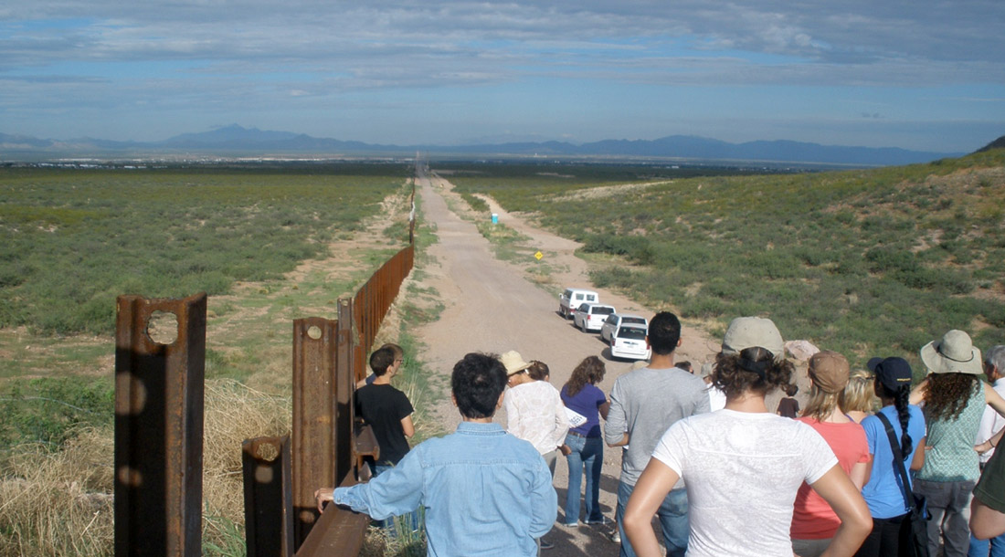 Public health students visit the US/Mexico border, 2012