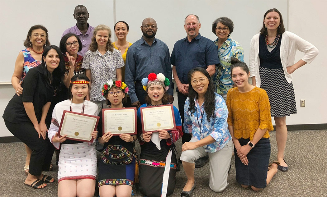 Summer Program: Visiting students from Tsu Chi University, Taiwan, with public health faculty, Arizona, 2019 