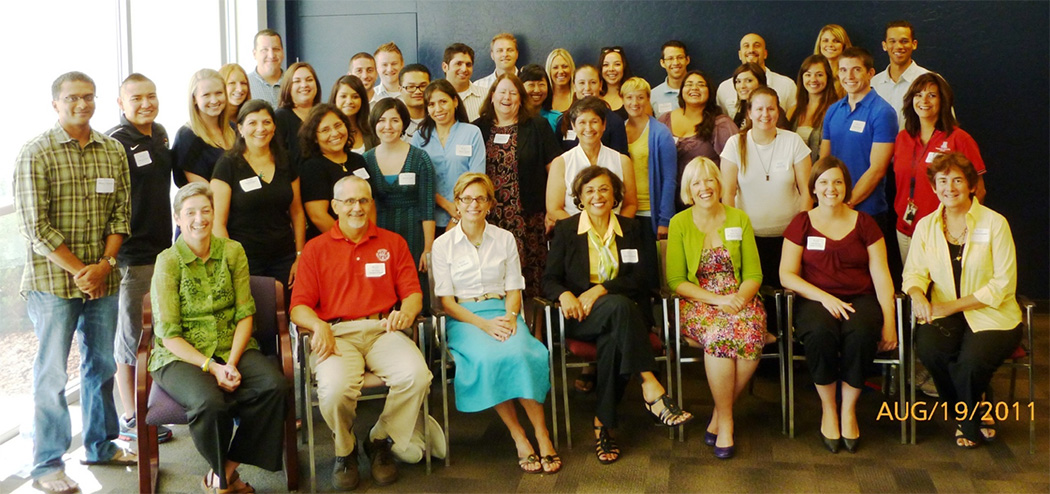 Public Health Phoenix Campus students, staff, and faculty in 2011