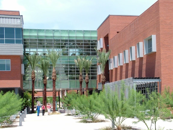 Exterior of Drachman Hall